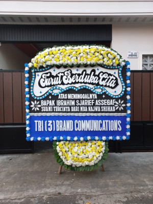 Papan Bunga Duka di Lebakgedong